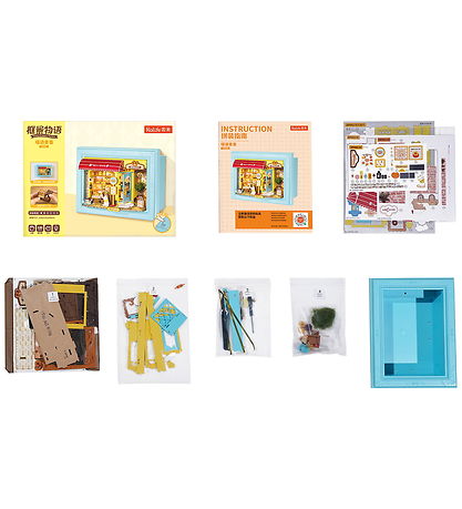 Rolife Miniature - DIY - Fluffy Cat Bakery DP001 - 146 Dele