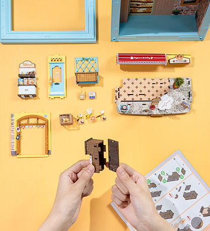 Rolife Miniature - DIY - Fluffy Cat Bakery DP001 - 146 Dele