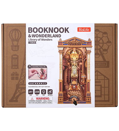 Rolife Miniature - Library of Wonders TGB16 - 258 Dele