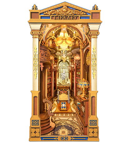 Rolife Miniature - Library of Wonders TGB16 - 258 Dele