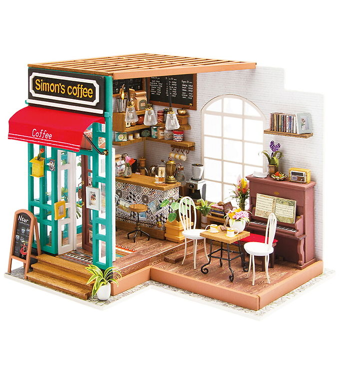 Rolife Miniature-diorama - DIY - Simon's Coffee DG109 - 203 Dele