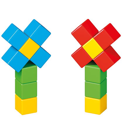 Geomag Magnetsæt - Magicube - Full Color Recycled - 16 Dele