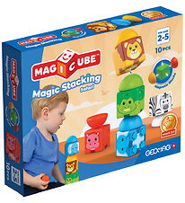 Geomag Magnet set - Blocks Stacking Safari - 10 Parts