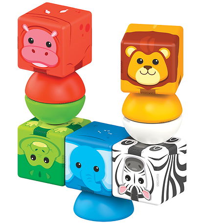 Geomag Magnetsæt - Blocks Stacking Safari - 10 Dele