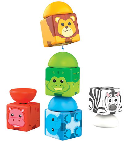 Geomag Magnetsæt - Blocks Stacking Safari - 10 Dele