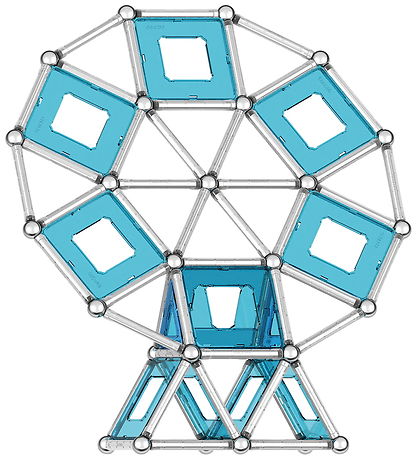 Geomag Magnetsæt - Pro-L Skyline Ny - 174 Dele