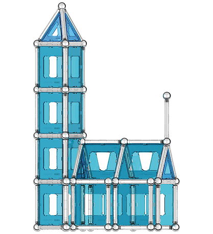 Geomag Magnetsæt - Pro-L Skyline Ny - 174 Dele