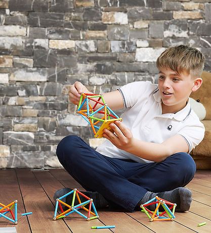 Geomag Magnetsæt - Supercolor Recycled - 60 Dele