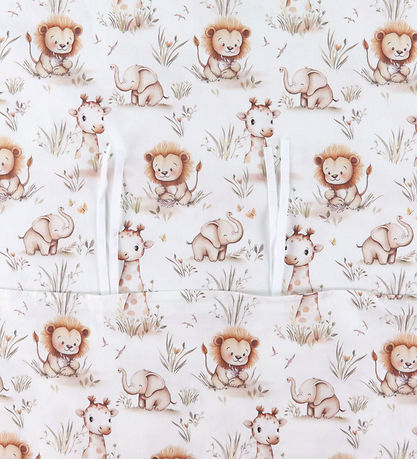 Nørgaard Madsens Sengetøj - Baby - Beige m. Giraf