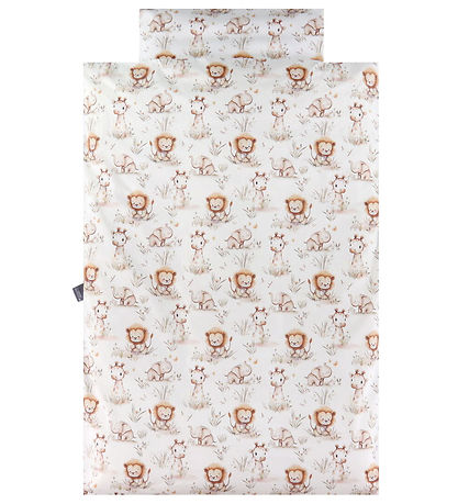 Nørgaard Madsens Sengetøj - Baby - Beige m. Giraf