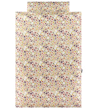 Nørgaard Madsens Bedding - Baby - Beige w. Flowers