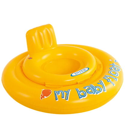 Intex Badering - My Baby Float -1/2-1 år-  70 cm - Gul