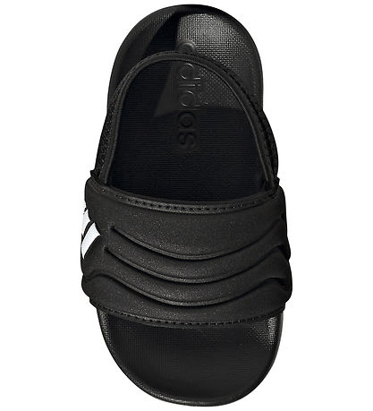 adidas Performance Badesandaler - Adilette Estrap 2.0 - Cblack/F