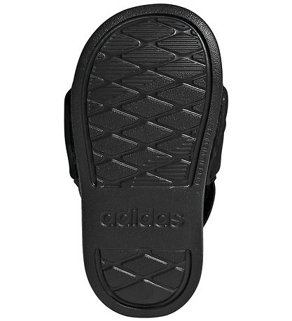 adidas Performance Badesandaler - Adilette Estrap 2.0 - Cblack/F