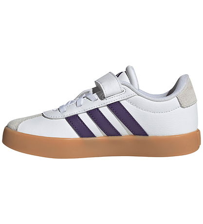 adidas Performance sko - VL Court 3.0 El C - Ftwwht/Violet/Gum3