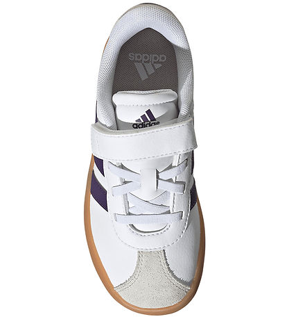 adidas Performance sko - VL Court 3.0 El C - Ftwwht/Violet/Gum3