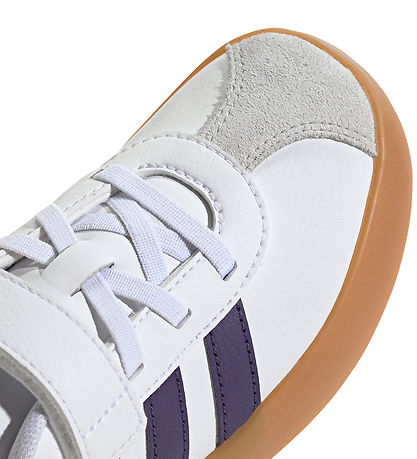 adidas Performance sko - VL Court 3.0 El C - Ftwwht/Violet/Gum3