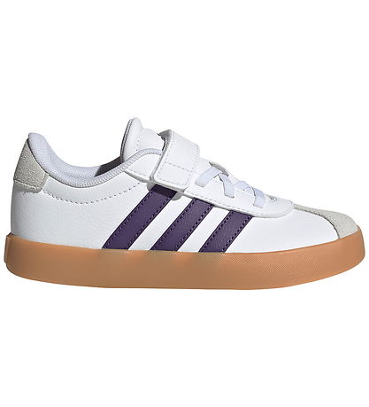 adidas Performance sko - VL Court 3.0 El C - Ftwwht/Violet/Gum3