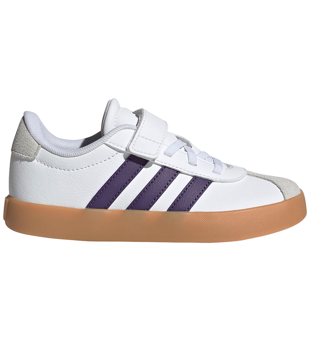adidas Performance Schuhe - VL Court 3.0 El C - Ftwwht/Violet/Gu - adidas Performance - 33 - Schuhe