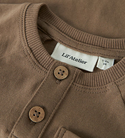 Lil Atelier Body k/æ - NbmDolan - Coca Mocha