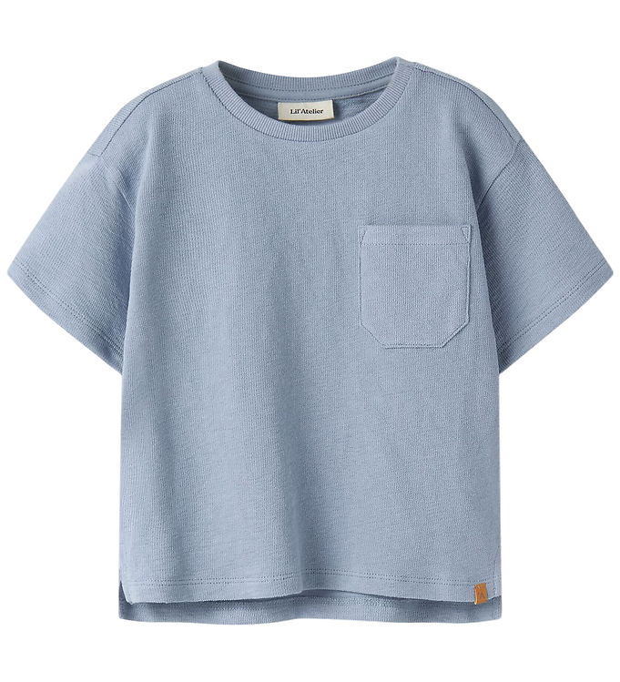 Lil Atelier T-shirt - NmmDias - Dusty Blue