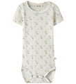 Lil Atelier Body k/æ - Hulmønster - Duna - NbfRachello - Coconut
