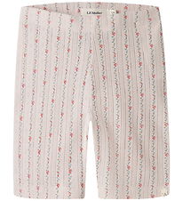 Lil Atelier Cykelshorts - Duna - Bomuld/Modal - Hulmønster - Nmf