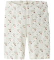 Lil Atelier Cykelshorts - Duna - Bomuld/Modal - Hulmønster - Nmf