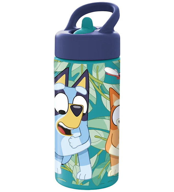 Bluey Drikkedunk - 420 ml - Lyseblå/Blå