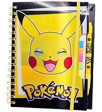 Pokémon Notebook m. Linieret - Lenticular Cover og Kuglepen