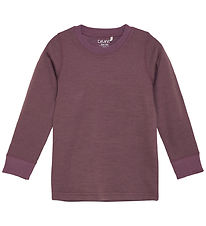 CeLaVi Bluse - Uld - Marron