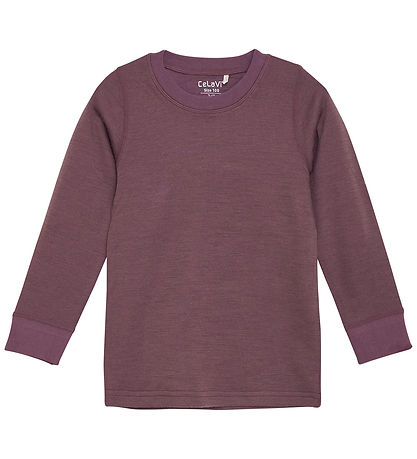 CeLaVi Bluse - Uld - Marron