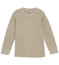 CeLaVi Bluse - Uld - Savannah Tan