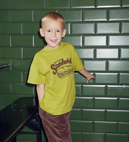 Jam Generation T-shirt - Sandwich Club - Pea