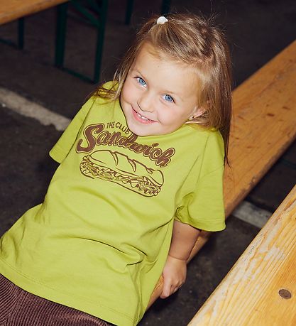 Jam Generation T-shirt - Sandwich Club - Pea
