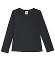 Jam Generation Bluse - Rib - Sort
