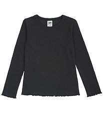 Jam Generation Bluse - Rib - Sort