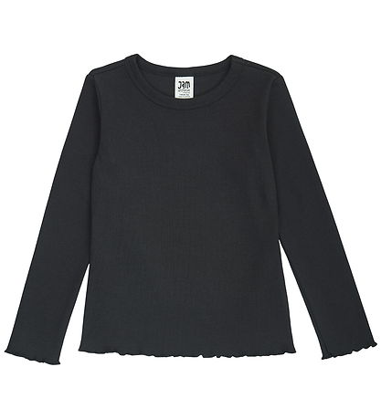Jam Generation Bluse - Rib - Sort