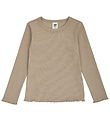 Jam Generation Bluse - Rib - Cashew