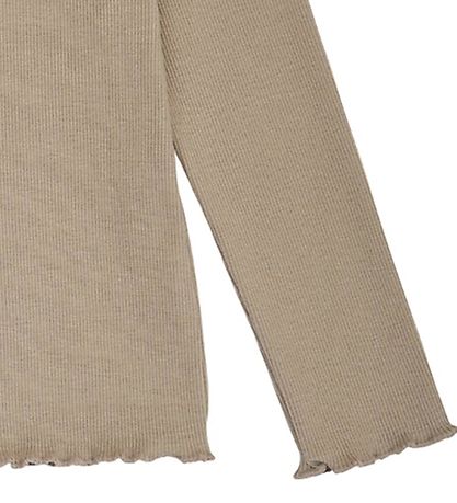Jam Generation Bluse - Rib - Cashew