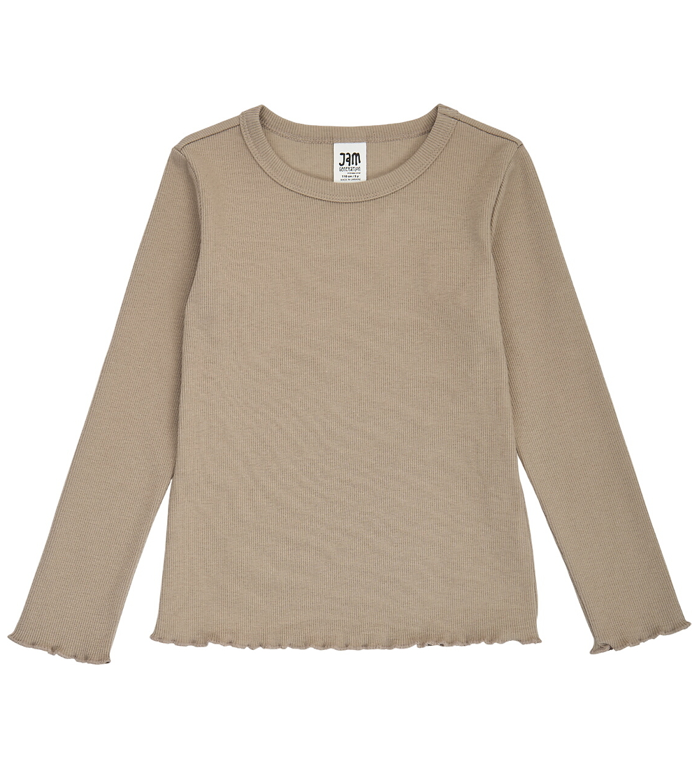 Jam Generation Bluse - Rib - Cashew - Jam Generation - 6 Jahre (116) - Blusen