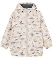 CeLaVi Rain Jacket w. Lining - Flint Stone