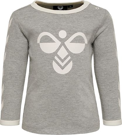 Hummel Bluse - hmlFlipper - Gråmeleret
