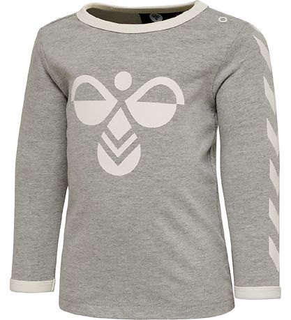 Hummel Blouse - hmlFlipper - Grey Melange Hummel Blouse - hmlFlipper - Grey Melange