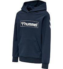 Hummel Hættetrøje - hmlBox - Navy Hummel Hættetrøje - hmlBox - Navy