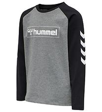 Hummel Blouse - hmlBOX - Zwart/Grijs Hummel Blouse - hmlBOX - Zwart/Grijs