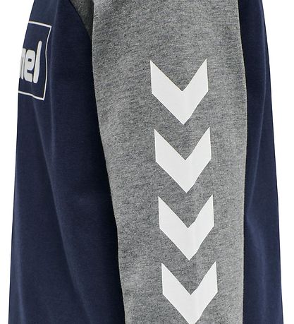 Hummel Bluse - hmlBOX - Navy/Grå