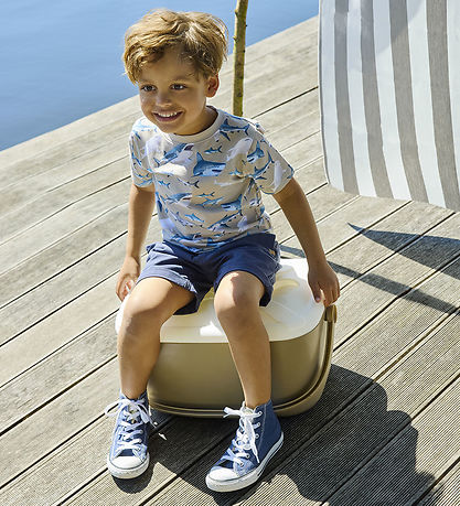 Minymo Shorts - Twill - Dutch Blue