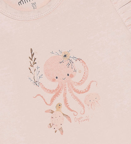 Minymo T-shirt - Peach Blush