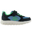 Color Kids Sko m. Velcro - Cerulean